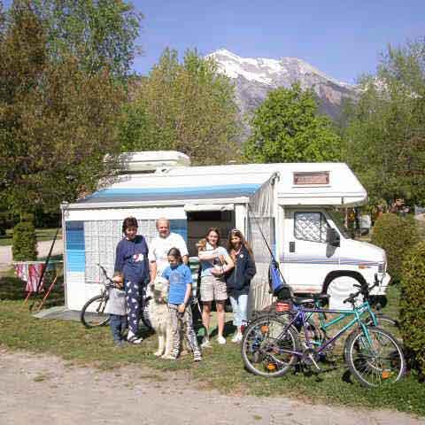 Camping du Botza in Vétroz, Wallis