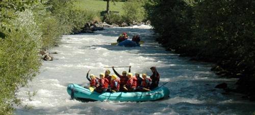 Easy Rafting in the Valais