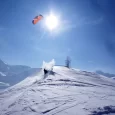 Snowkite package in the Valais